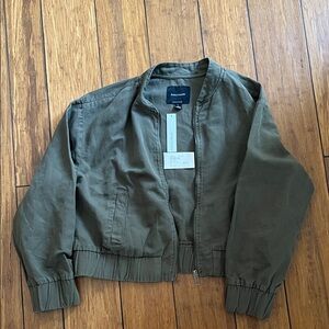 Sanctuary Olive Bomber Jacket